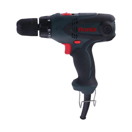 Ronix 2513 Screwdriver Carrying Case Dual Position Handle LED Light 1800rpm for Fastening Drilling Electric Screwdriver