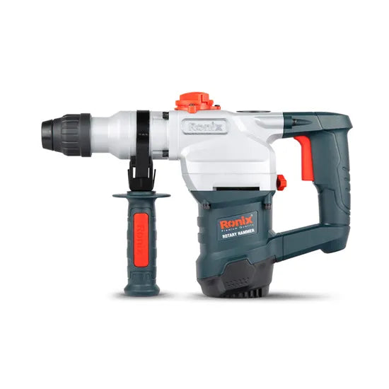 Ronix 2702 Dust Protection and Maximum Impact Energy Transfer Concrete Masonry 4200bpm 28mm Rotary Hammer