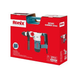 Ronix 2711 Rotary Hammer 32mm 1200W Heavy Duty Power Tools Power Drilling Machine for Concrete Drilling SDS Plus Tools Set