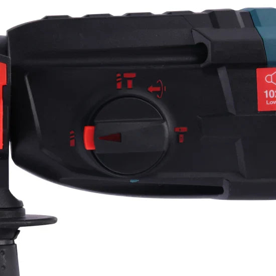 Ronix 2713 28mm Combination Rotary Hammer Designed with Torque Limiting Clutch Automotive Rotary Hammer