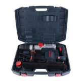 Ronix 2741 410rpm 3 Functions Demolition Rotomartillo for Concrete 5 Drill Bits Impact Energy Rotary Hammer