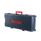 Ronix 2802 1500 Bpm Heavy Duty Electric Jackhammer 2 Chisel Bit 360 Swiveling Front Handle for Trenching Demolition Hammer