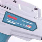 Ronix 2816L 1600W Industrial Motor with 46j Impact Energy Designed to Complete Concrete Metalworking Demolition Hammers