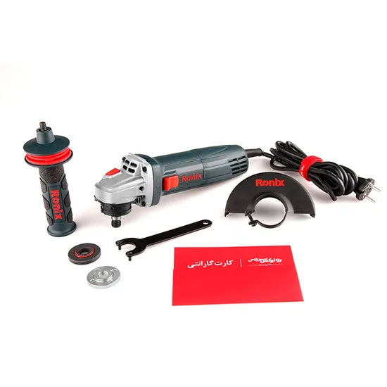 Ronix 3130 Grinder Removable Side Handle Mounted on Both Sides for Better Multi-Angle Work Angle Grinder