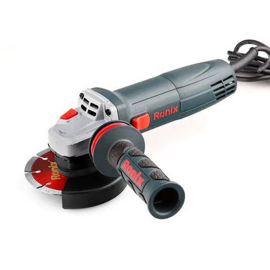 Ronix 3130 Grinder Removable Side Handle Mounted on Both Sides for Better Multi-Angle Work Angle Grinder