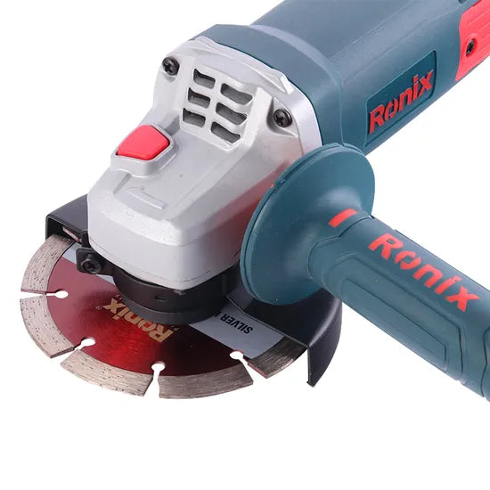 Ronix 3151 1000W AC/DC 11000 Rpm Motor Designed for Faster Material Removal and Higher Overload Protection Angle Grinder