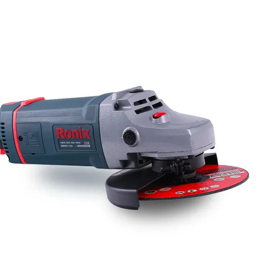 Ronix 3210 Angle Grinder 180mm 8000rpm Non-Locking Trigger Switch 2400W Motor Forcible Output Power Angle Grinder