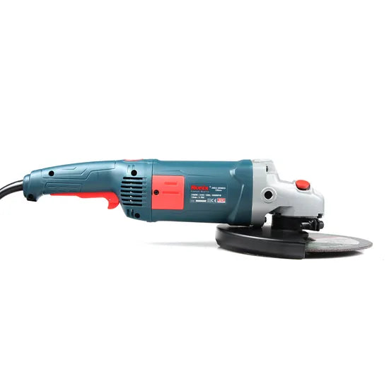 Ronix 3241 230mm Air Angle Grinder 6000 Rpm Rear Exhaust Lightweight Composite Housing Enhanced Grip Angle Grinder