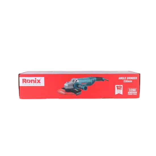 RONIX Ronix 3280 Angle Grinder 2800W 230mm 8500rpm 220-240V Grinding Polishing Tools Cutter Machine with Competitive Price
