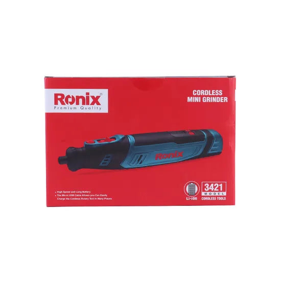 Ronix 3421 5-Speeds 30000 Rpm Mini Power Rotary Tool with 26 Accessories Rechargeable Rotary Tool Cordless Rotary Tool Kit