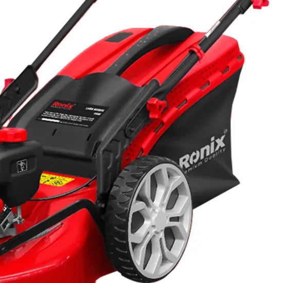 Ronix 4446 Gasoline Lawn Mower 5.5HP-480mm Hand Push Gasoline Brush Cutter Lawn Mower Garden Power Tools
