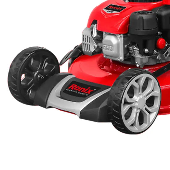 Ronix 4451 Gasoline Gasoline Lawn Mower 6.5HP-510mm Self Propelled Self Propelled Garden Remote Control Lawn Mower for Sale