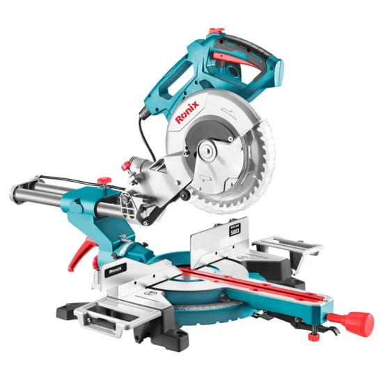 RONIX Ronix 5003 1800W Dual Bevel Sliding Miter Saw Wood Working Electric Sliding Compound Miter Saw