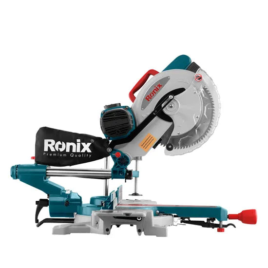 Ronix 5302 255mm Professional Electric Cutting Machine 2000W Multifunctional High Power Household Portable Sliding Mitre Saw