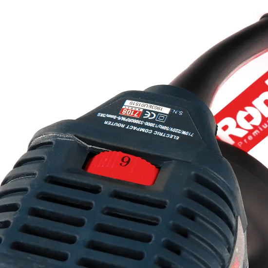 Ronix 7108 Woodworking Router Handheld Palm Router for Beginners Powerful 33000r/Min No-Load Speed Router Trimmer