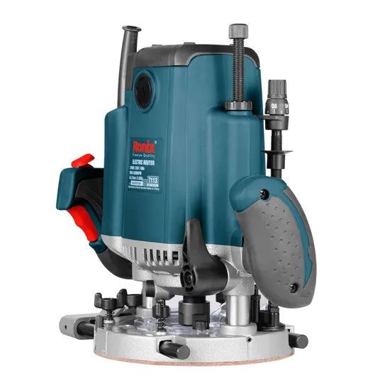 RONIX Ronix 7113 Compact Router with Trimmer Variable Speed 22000rpm Router Palm Laminate Trimmer 2100W Electric Wood Router