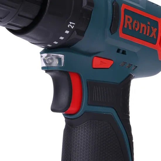 Ronix 8101K Cordless Drill Handle Made Soft Material Ergonomic for Drilling Through Screwing Wood Metal Wall Drill Driver