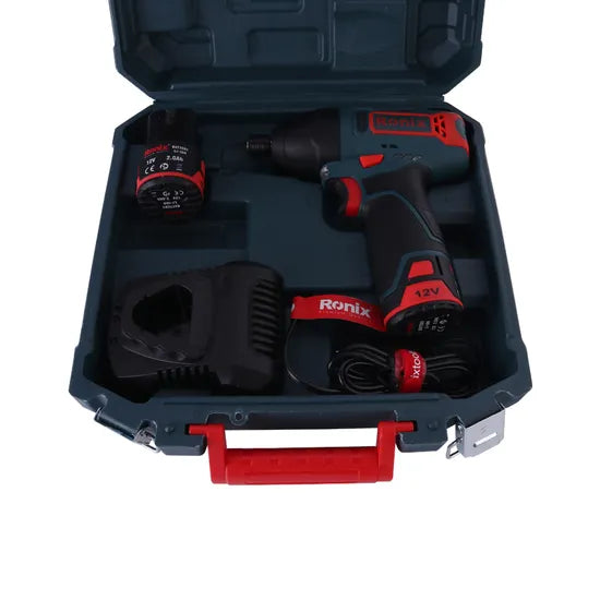 Ronix 8104K Screwdriver Soft Rubber Handle Design Provides More Comfortable Grip in Operation Cordless Screwdriver