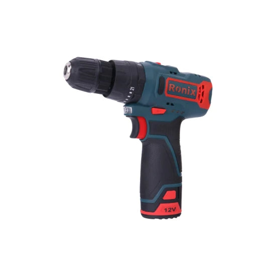Ronix 8105K Impact Driver Combo Kit with 2 Batteries Charger and Case Blue Cordless Impact Drill Driver Impact Screwdriver