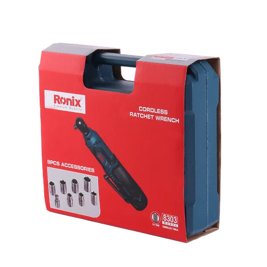 Ronix 8303 High Torque Industry Portable Brushless Cordless Electric Ratchet Wrench Set