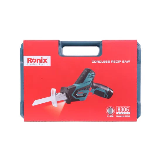 Ronix 8305 Model Cordless Reciprocating Saw Wholesale Stock Mini Portablctric Power Saw