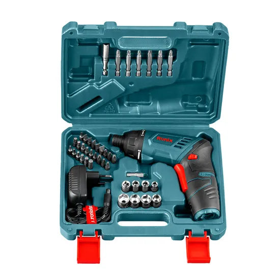 Ronix 8530 Model Mini Cordless Screwdriver Kit Portable Hand Tools