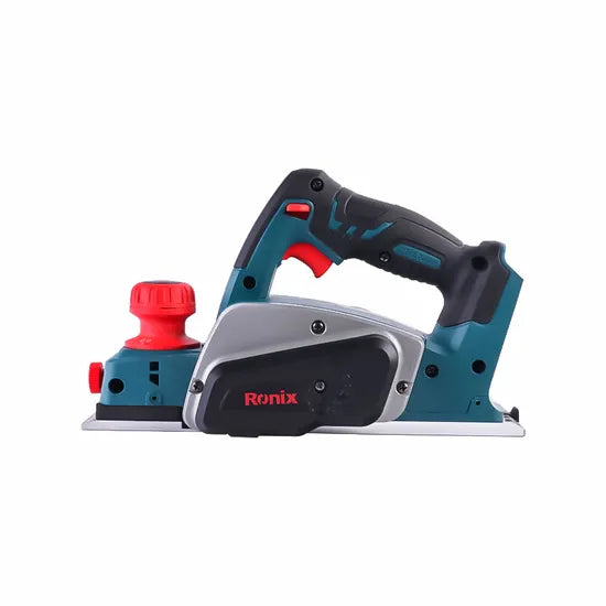 Ronix 8603 Double Blade Cordless Planer 20V 4ah 1500RPM Handy Table Household Cutting Board Mini Electric Wood Planer