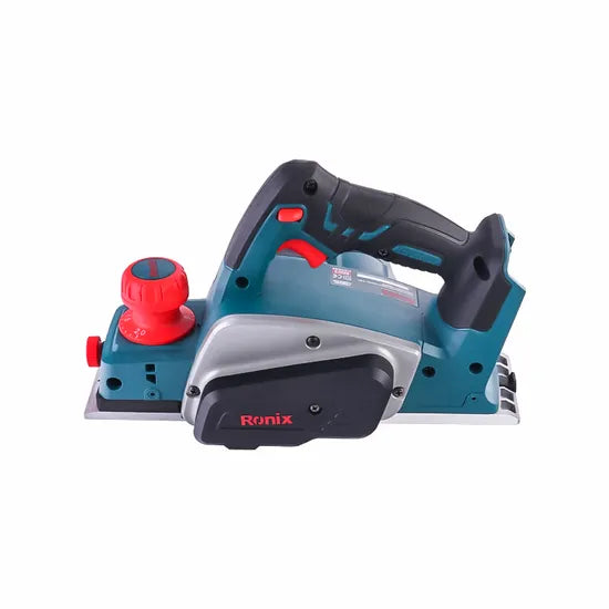 Ronix 8603 Double Blade Cordless Planer 20V 4ah 1500RPM Handy Table Household Cutting Board Mini Electric Wood Planer