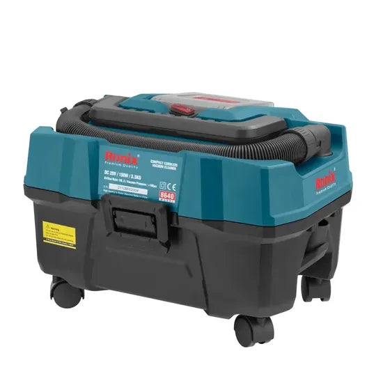 Ronix 8640 Vacuum Cleaner 150W 15L 20V Power Tool Industrial Cordless Vacuum Cleaner Motors Wet Dry Car Washing Tools