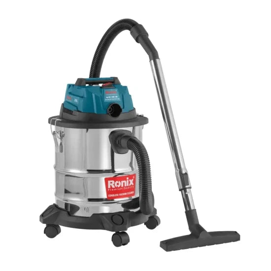 Ronix 8641 Vacuum Cleaner 20L 20V 150W Motors Wet Dry Car Wash Industrial Vacuum Cleaners Power Tool for Home Car Industry Cleaning