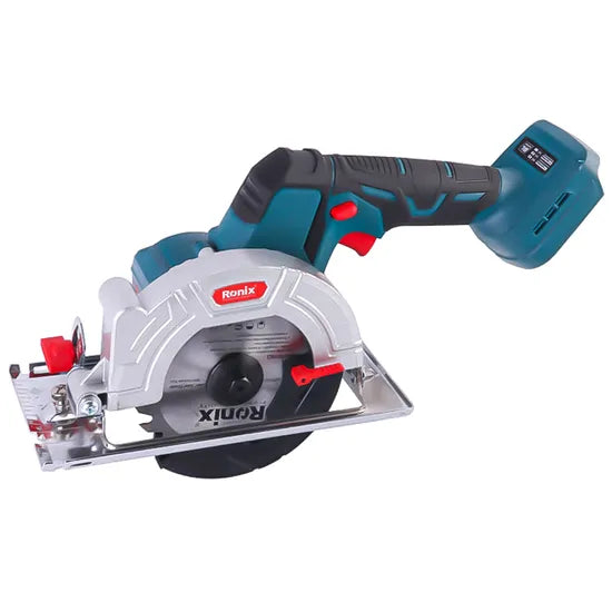 Ronix 8650 6000 Rpm Circular Saw for Faster Cutting and Ripping with 2.0ah Battery for Operator Comfort Brushless Circular Saw