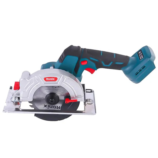 Ronix 8650 6000 Rpm Circular Saw for Faster Cutting and Ripping with 2.0ah Battery for Operator Comfort Brushless Circular Saw