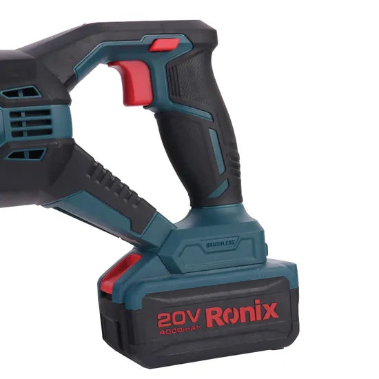 Ronix 8904 Cordless Reciprocating Saw Blades Cordless for Metal Wood Shaft Kit Electric Drill Power Portable Saw Machine