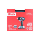 Ronix 8907 3300ipm 2600 Rpm Cordless Impact Wrench Impact Brushless Cordless High-Torque Drive Impact Wrench