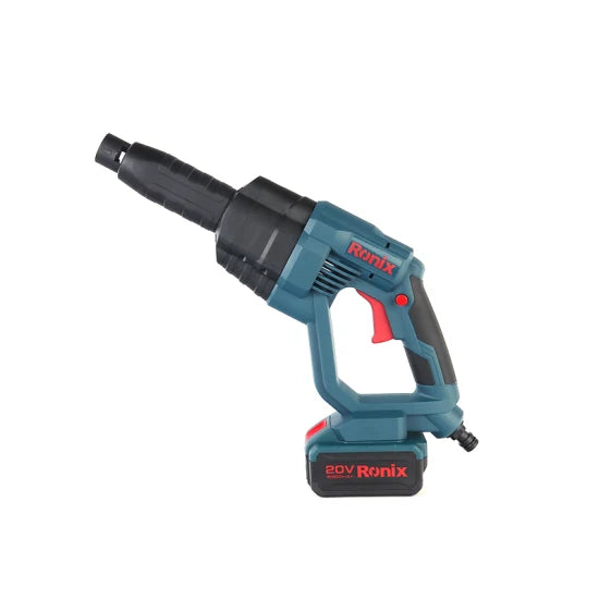 Ronix 8930 High Pressure Washing Machine Electric Pressure Spray Gun 2L/Min 2.0ah Battery Easy Operation High Pressure Washer