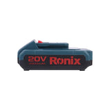 Ronix 8990 Hot 20V Rechargeable Lithium Ion Battery for Cordless Drill Power Tools Replacement Battery Pack