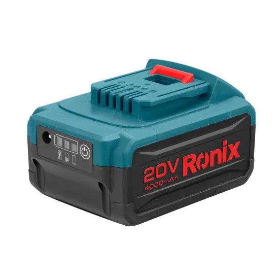 Ronix 8991 Hot 20V Rechargeable Lithium Ion Battery for Cordless Drill Power Tools Replacement Battery Pack