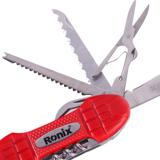 Ronix Folding 15inch Stainless Steel Wire Cutter Pliers Survival Tools Outdoor 15in 1 Camping Pocket Tools Multifunction Pliers