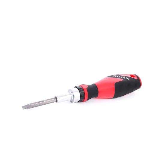 Ronix Hand Tool Set Model Rh-2721 Carbon Steel Material Ratchet Portable Light Screwdriver Bit Set