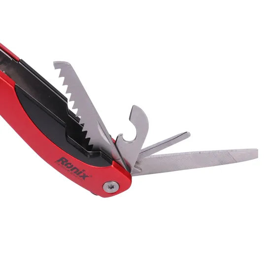 Ronix Hand Tools Model Rh-1191 Drilling and Screwdriver Multi-Functional Plier Combination Plier