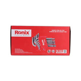Ronix Hand Tools Model Rh-2035 9PCS Magnetic Hex Key Set Torx Key