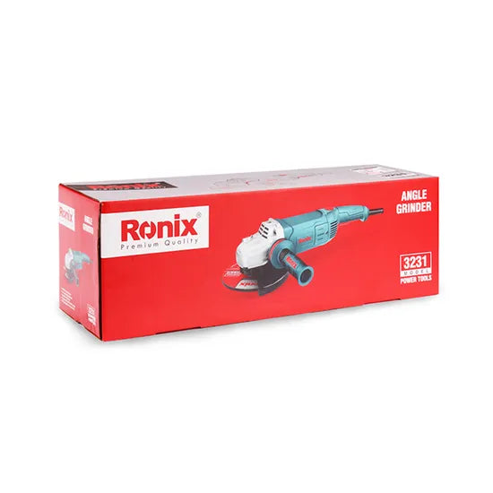 Ronix High Power 2400W Model 3231 Grinding Cutting Power Tools 180mm Battery Angle Grinder