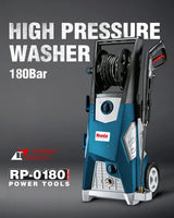 Ronix High Pressure Machine Model RP-0180 3000W Induction Motor Carwash Cleaning Car Washer