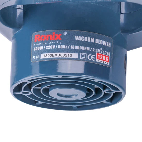 Ronix High Quality 400W Model 1206 Power Blower Hot Hand Air Blower