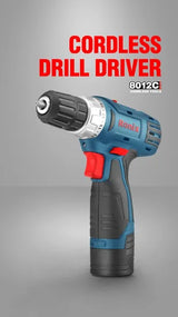 Ronix High Quality Model 8012c One 12V Li-ion Battery 21n. M Variable Speed Cordless Drill Driver