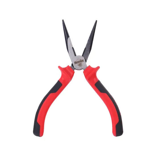 Ronix High Quality Model Rh-1376 Hand Tools 6 Inch Cr-V Alloy Steel Stiffened Tongs Mouth Cutting Pliers Long Nose Pliers