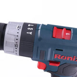Ronix Hot-Selling Waterproof Model 8618 12V 1.5ah Li-ion Cordless Impact Drill Driver