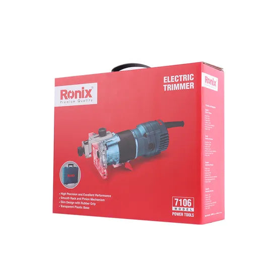 Ronix Industrial Machine Model 7106 6mm 550W 220V Electric Wood Working Edge Banding Trimmer