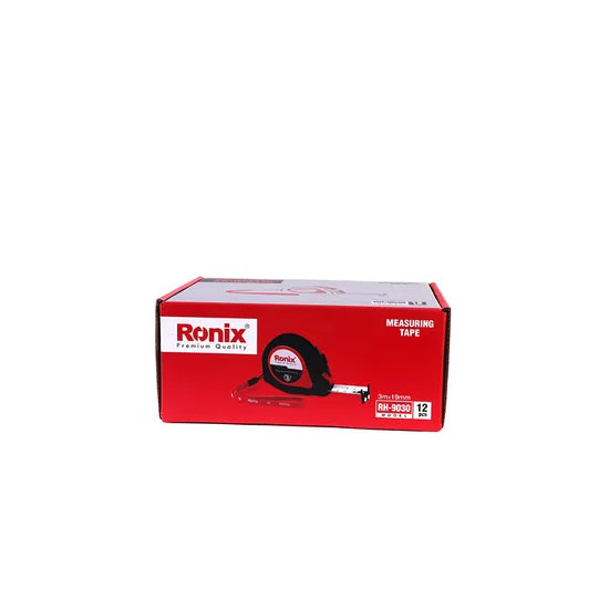 Ronix Measuring Tool Model Rh-9030 Portable Magnetic Hook Double Printing 3m Measuring Tape