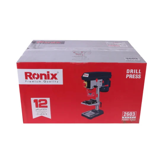 Ronix Model 2603 13mm High Performance Variable Speed Mini Industrial Bench Drill Press Machine